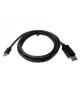 Cable Mini DisplayPort 3GO CMDPDP-2M/ Mini DisplayPort Macho - DisplayPort Macho/ 2m/ Negro