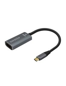 Conversor HDMI 4K 60Hz Aisens A109-0683/ HDMI Hembra - USB Tipo-C Macho/ 15cm/ Gris