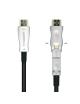 Cable HDMI 2.0 AOC 4K Desmontable Aisens A148-0513/ HDMI Macho / D Macho - HDMI Macho/ 40m/ Negro