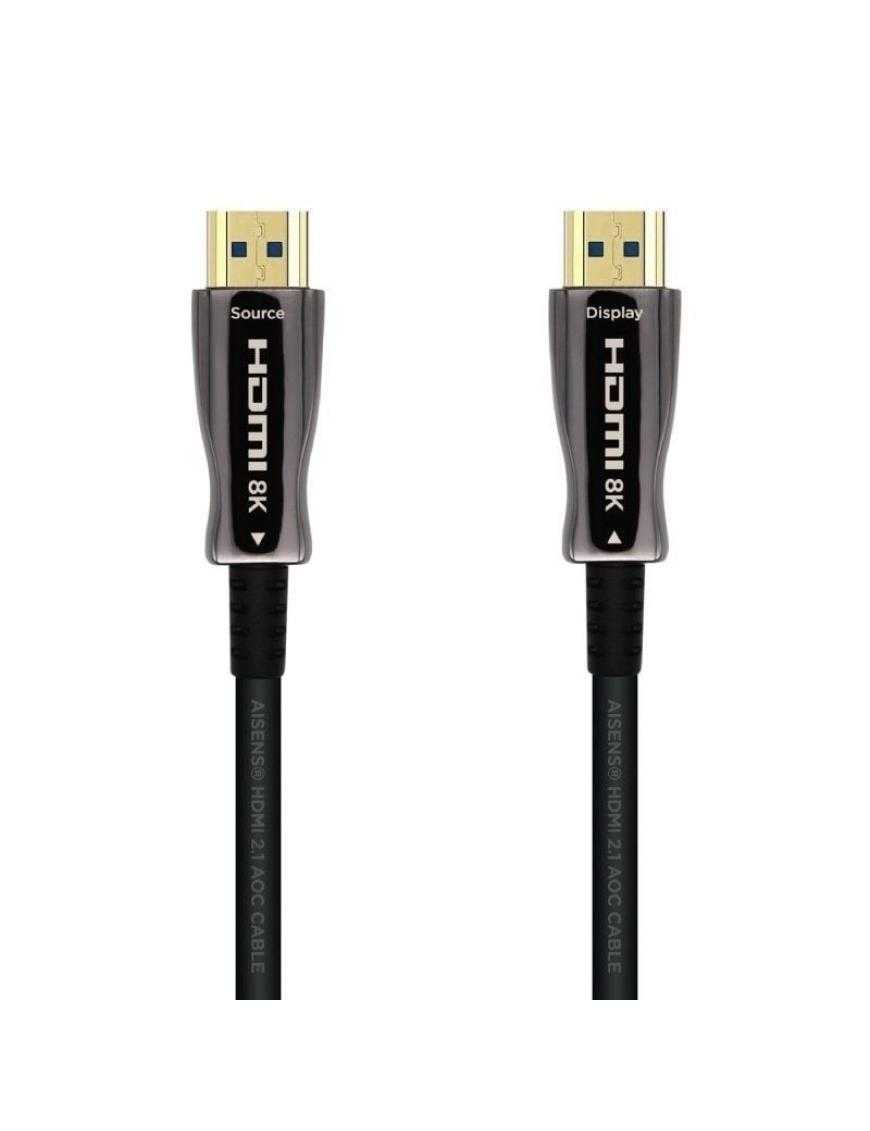 Cable HDMI 2.1 AOC 8K Aisens A153-0523/ HDMI Macho - HDMI Macho/ 70m/ Negro