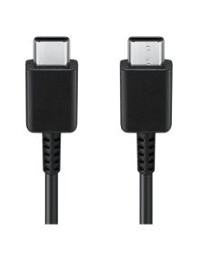 Cable USB 2.0 Tipo-C Samsung EP-DA705BBEGWW/ USB Tipo-C Macho - USB Tipo-C Macho/ 1m/ Negro