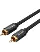 Cable Estéreo Vention VAB-R09-B150/ RCA Macho - RCA Macho/ 1.5m/ Negro