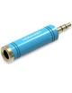 Adaptador Jack Vention VAB-S04-L/ Jack 3.5 Macho - Jack 6.5 Hembra/ Azul