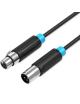 Cable Estéreo Vention BBFBJ/ XLR Macho - XLR Hembra/ 5m/ Negro