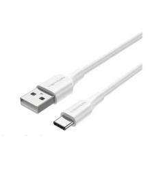 Cable USB 2.0 Vention CTHWI/ USB Tipo-C Macho - USB Macho/ Hasta 60W/ 480Mbps/ 3m/ Blanco