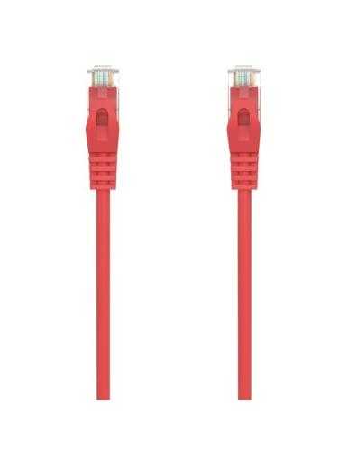 Cable de Red RJ45 AWG24 UTP Aisens A145-0562 Cat.6A/ LSZH/ 3m/ Rojo