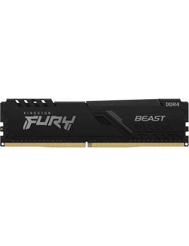 Memoria RAM Kingston FURY Beast 8GB/ DDR4/ 2666MHz/ 1.2V/ CL16/ DIMM