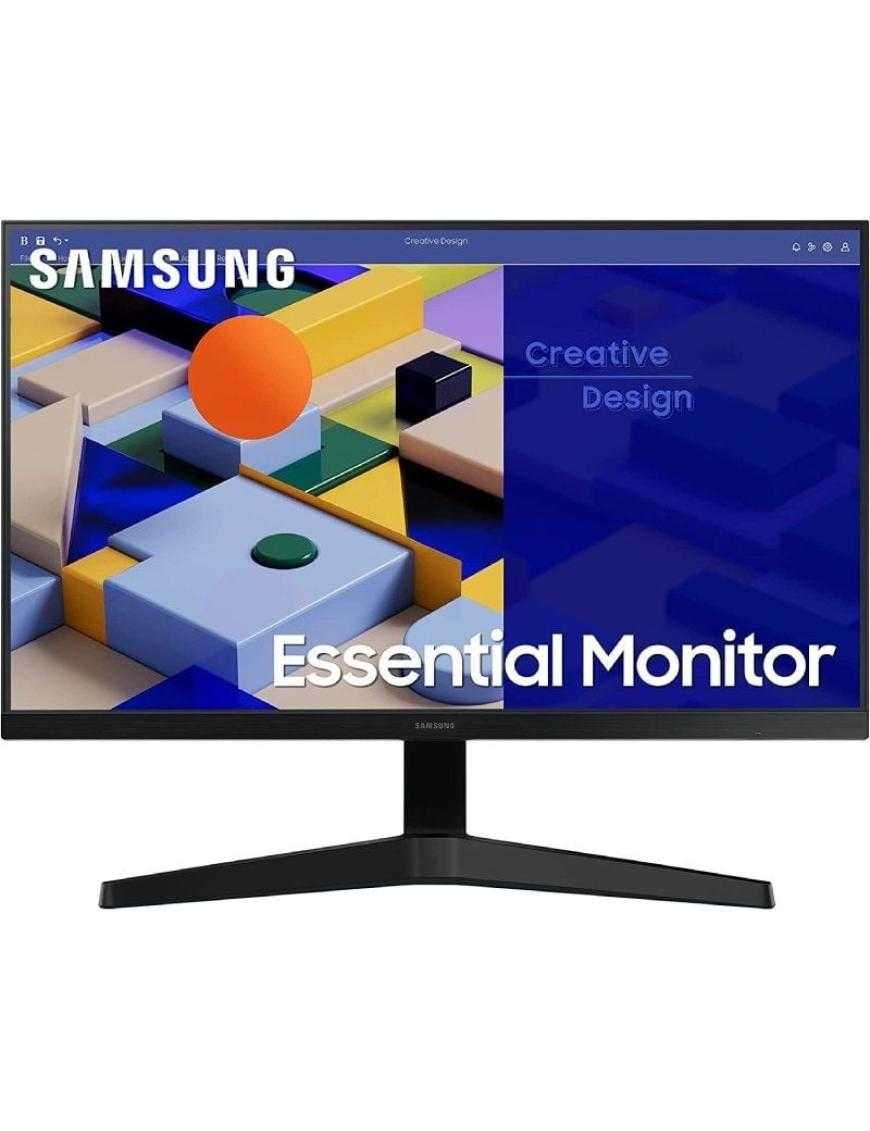 Monitor Samsung S27C312EAU 27'/ Full HD/ Negro