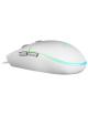 Ratón Gaming Mars Gaming MMGW/ Hasta 3200 DPI/ Blanco