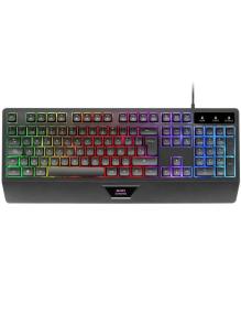 Pack Gaming Mars Gaming MCP124/ Teclado H-MECH + Ratón Óptico + Alfombrilla/ Negro