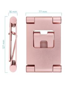 Soporte para Smartphone/Tablet TooQ PH-KEOPS-OCASO/ Rosa