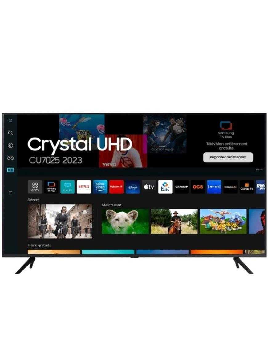 Televisor Samsung Crystal UHD TU43CU7025K 43'/ Ultra HD 4K/ Smart TV/ WiFi