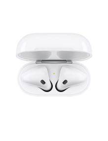 Auriculares Bluetooth Apple AirPods V2 con estuche de carga