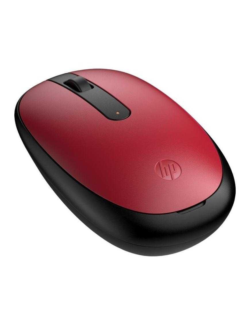 Ratón Inalámbrico por Bluetooth HP 240/ Hasta 1600 DPI/ Rojo