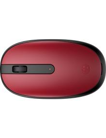 Ratón Inalámbrico por Bluetooth HP 240/ Hasta 1600 DPI/ Rojo