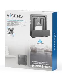 Soporte Universal Aisens MPC02-155 para Router, MiniPC/ hasta 2kg