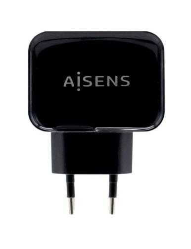 Cargador de Pared Aisens A110-0440/ 2xUSB/ 17W