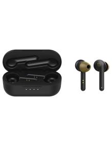 Auriculares Bluetooth Hiditec Vesta 90's Limited Edition con estuche de carga/ Autonomía 8h/ Negros