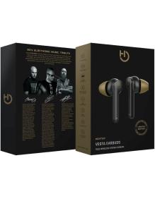 Auriculares Bluetooth Hiditec Vesta 90's Limited Edition con estuche de carga/ Autonomía 8h/ Negros