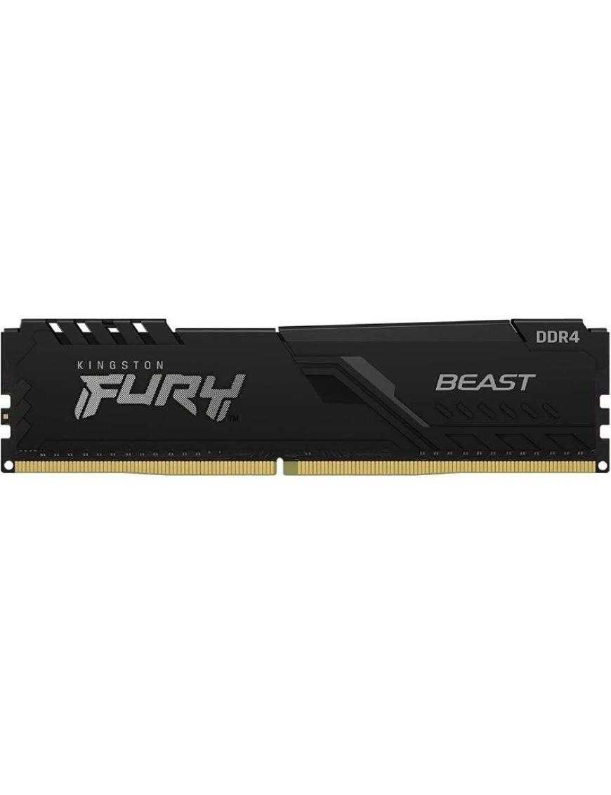 Memoria RAM Kingston FURY Beast 16GB/ DDR4/ 2666MHz/ 1.2V/ CL16/ DIMM