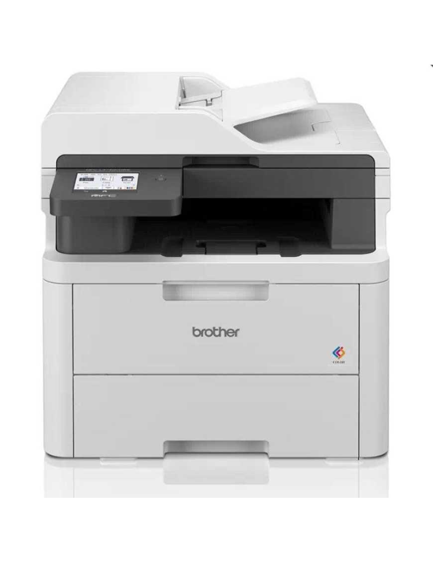 Multifunción Láser Color Brother MFC-L3740CDWE WiFi/ Fax/ Dúplex/ Blanca