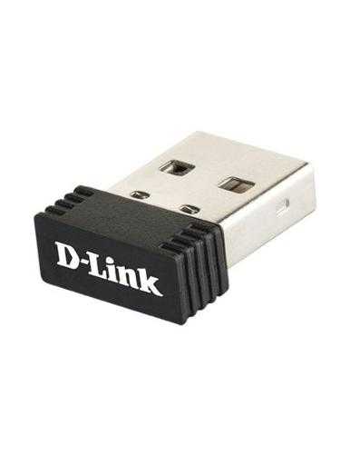 Adaptador USB - WiFi D-Link NANO DWA-121/ 150Mbps