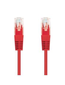 Cable de Red RJ45 UTP Nanocable 10.20.0401-R Cat.6/ 1m/ Rojo