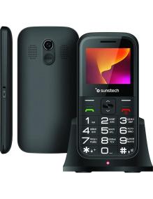 Teléfono Móvil Sunstech CEL4/ Negro