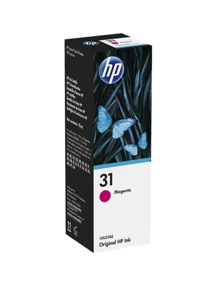 Botella de Tinta Original HP nº31/ Magenta