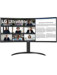 Monitor Profesional Ultrapanorámico Curvo LG 34WR55QC-B 34'/ WQHD/ Regulable en altura/ Negro