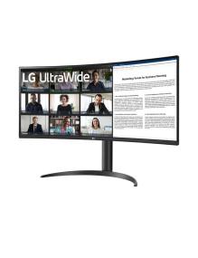 Monitor Profesional Ultrapanorámico Curvo LG 34WR55QC-B 34'/ WQHD/ Regulable en altura/ Negro