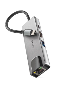 Docking USB Tipo-C NGS WonderDock Supra/ 1xUSB/ 1xUSB Tipo-C DP/ 1xHDMI/ 1xRJ45