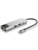 Docking USB Tipo-C NGS WonderDock Supra/ 1xUSB/ 1xUSB Tipo-C DP/ 1xHDMI/ 1xRJ45