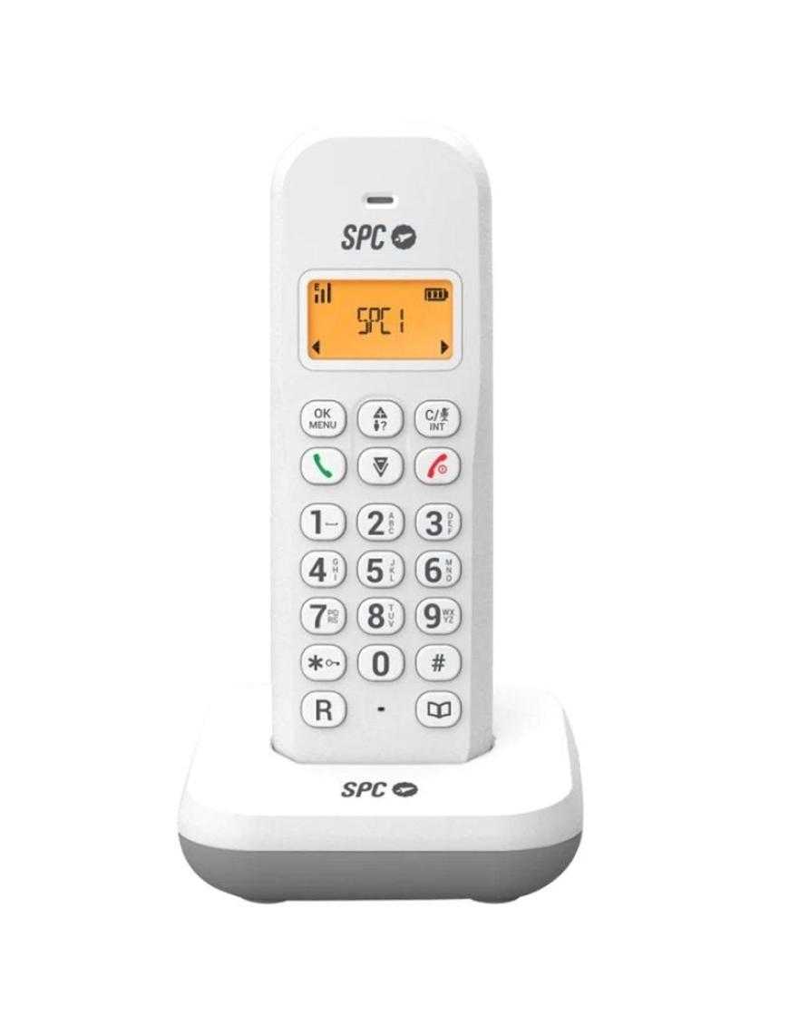 Teléfono Inalámbrico SPC Keops 7334B/ Blanco