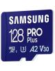 Tarjeta de Memoria Samsung PRO Plus 2023 128GB microSD XC/ Clase 10/ 180MBs