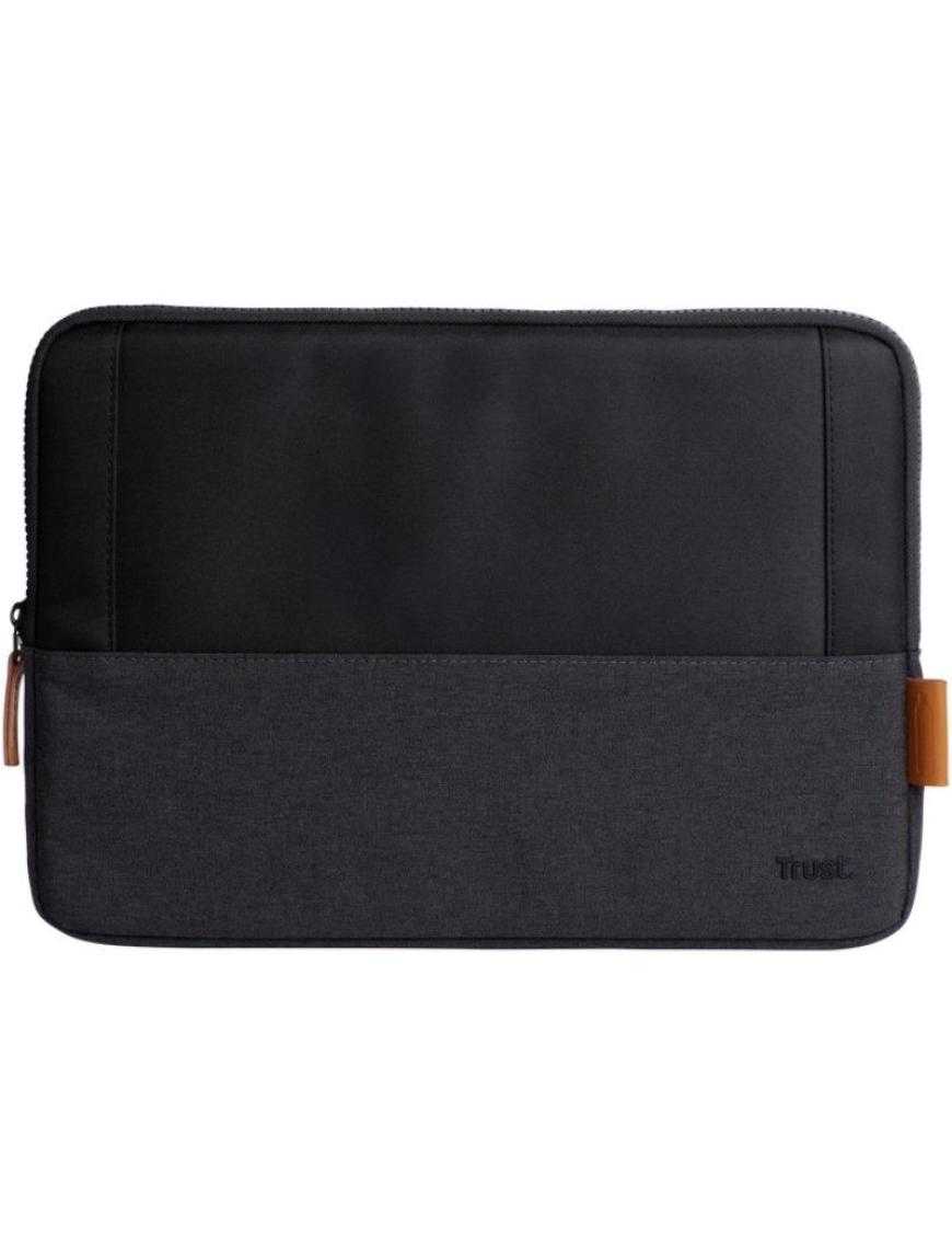 Funda Trust Lisboa para Portátiles hasta 13.3'/ Negra