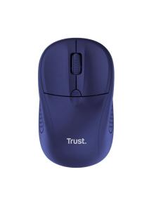 Ratón Mini Inalámbrico Trust Primo/ Hasta 1600 DPI/ Azul mate