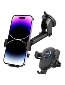 Soporte de Smartphone para Coche Vention KSBB0/ Negro