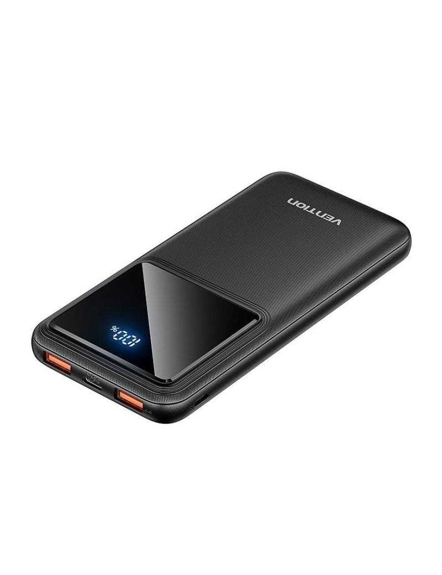 Powerbank 10000mAh Vention FHKB0/ 22.5W/ Negra