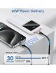 Powerbank 10000mAh Vention FHKW0/ 22.5W/ Blanca