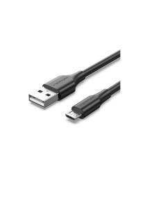 Cable USB 2.0 Vention CTIBH/ USB Macho - MicroUSB Macho/ Hasta 60W/ 480Mbps/ 2m/ Negro