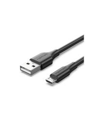 Cable USB 2.0 Vention CTIBG/ USB Macho - MicroUSB Macho/ Hasta 60W/ 480Mbps/ 1.5m/ Negro