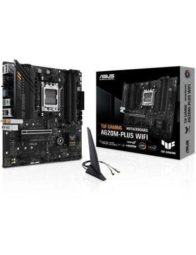 Placa Base Asus TUF GAMING A620M-PLUS WiFi Socket AM5/ Micro ATX