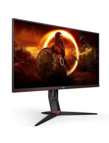 Monitor Gaming AOC Q27G2S/EU 27'/ QHD/ 1ms/ 165Hz/ IPS/ Regulable en altura/ Negro y Rojo