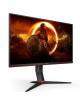 Monitor Gaming AOC Q27G2S/EU 27'/ QHD/ 1ms/ 165Hz/ IPS/ Regulable en altura/ Negro y Rojo