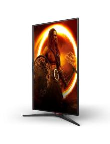 Monitor Gaming AOC Q27G2S/EU 27'/ QHD/ 1ms/ 165Hz/ IPS/ Regulable en altura/ Negro y Rojo