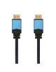 Cable HDMI 2.0 4K Aisens A120-0360/ HDMI Macho - HDMI Macho/ Hasta 10W/ 2250Mbps/ 10m/ Negro y Azul