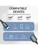 Cable USB 2.0 Vention CCSBB/ USB Tipo-C Macho - USB Hembra/ 15cm/ Negro