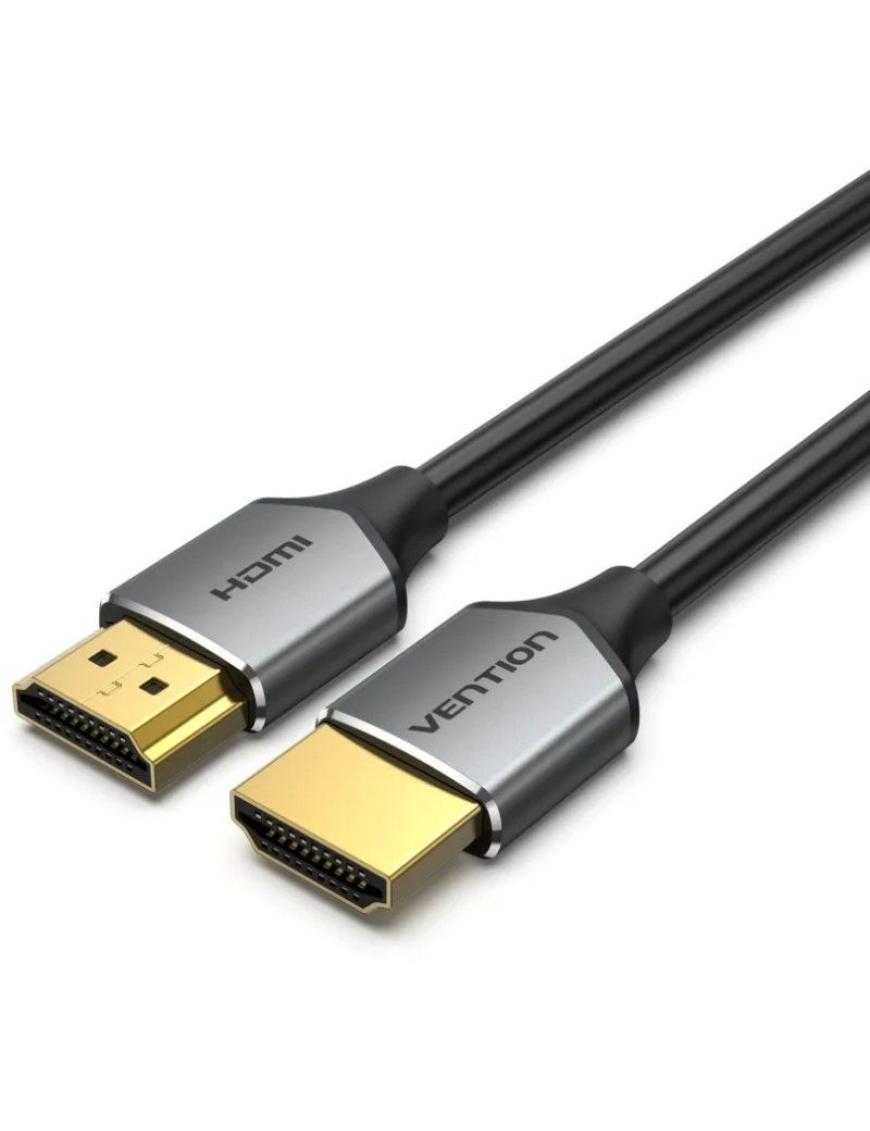 Cable HDMI 2.0 4K Vention ALEHG/ HDMI Macho - HDMI Macho/ 1.5m/ Gris