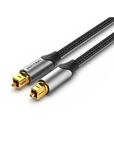 Cable de Audio de Fibra óptica Vention BAVHF/ 1m/ Gris